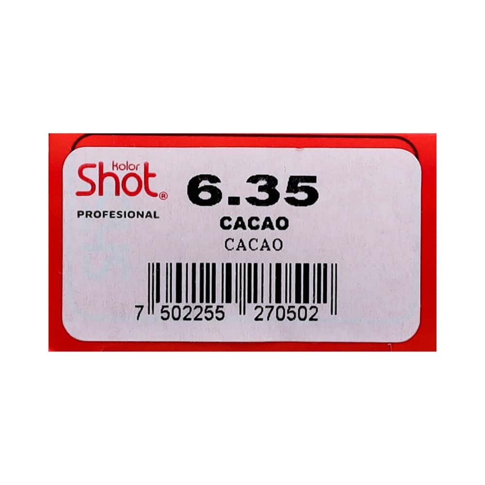 Tinte en crema cacao 6.35 Kolor Shot (90 g / 3.17 oz) - Miniatura 3