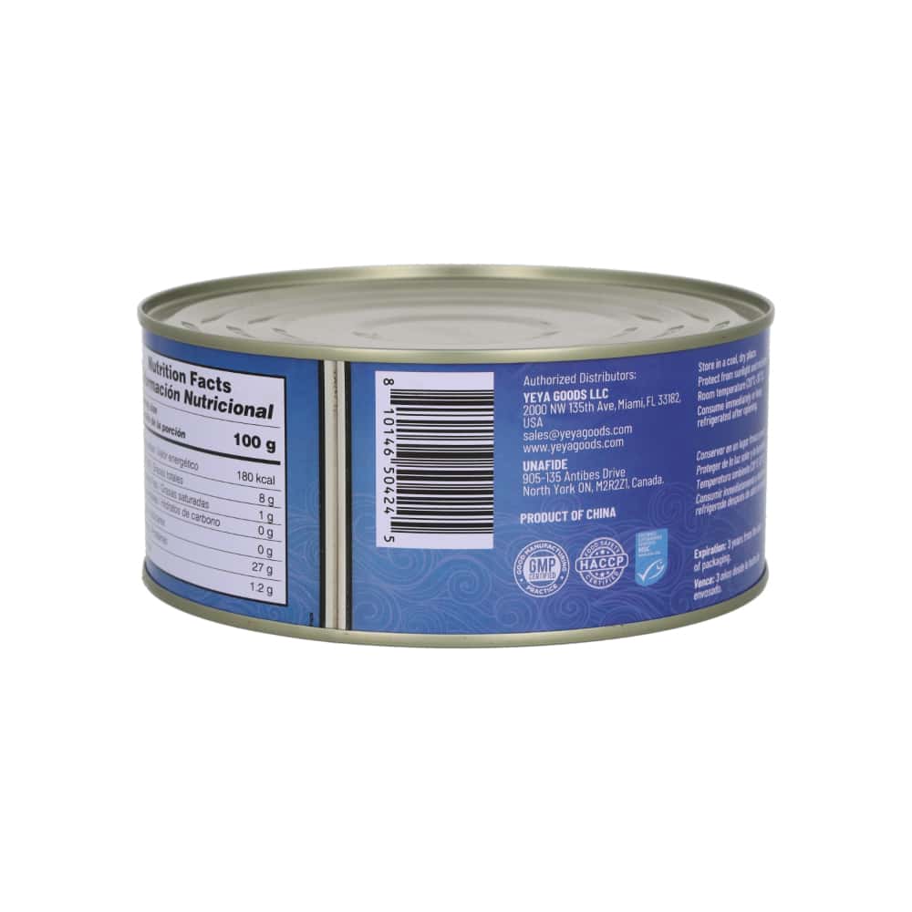 Atún en trozos en aceite vegetal YEYA (1 kg / 2.2 lb) - Miniatura 3