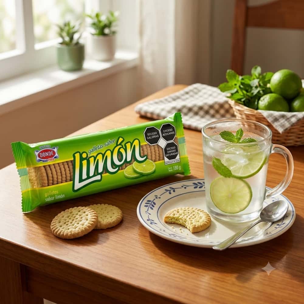 Galletas sabor limón Dondé (180 g / 6.35 oz) - Miniatura 5