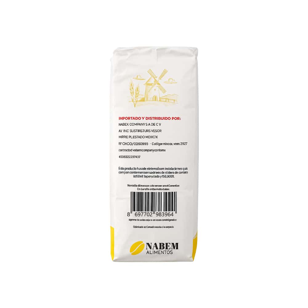 Harina de trigo refinada Nabem (1 kg / 35.27 oz) - Miniatura 2