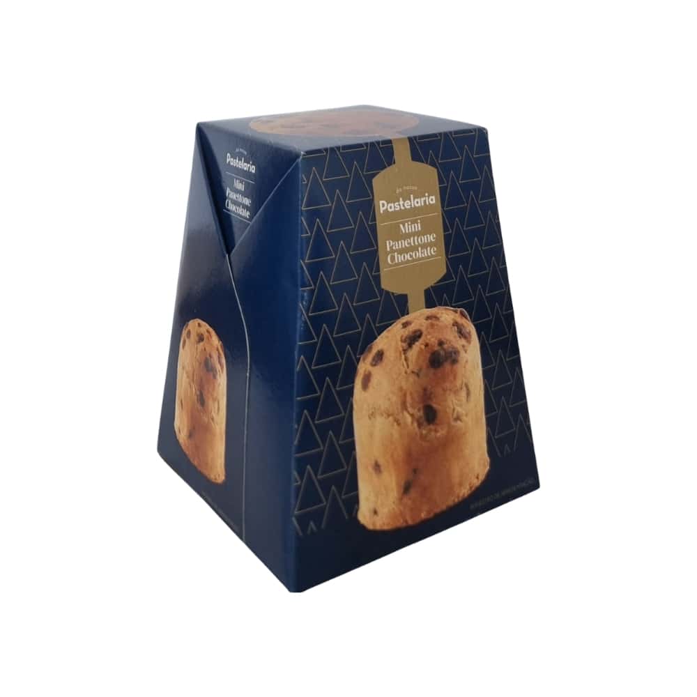 Mini Panettone con pepitas de chocolate Da Nossa Pastelaria (100 g / 3.5 oz) - Miniatura 2