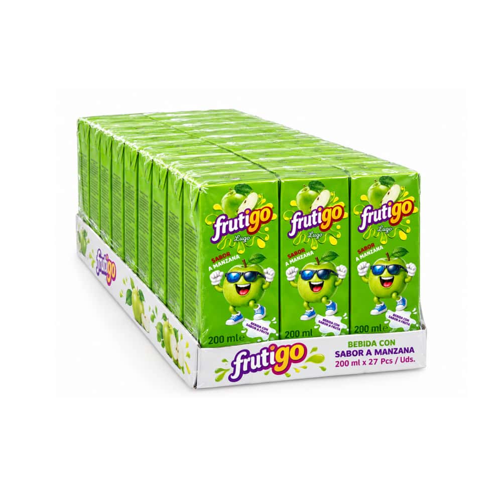 Jugo sabor a manzana Frutigo (27 x 200 ml / 6.76 fl oz) - Miniatura 1