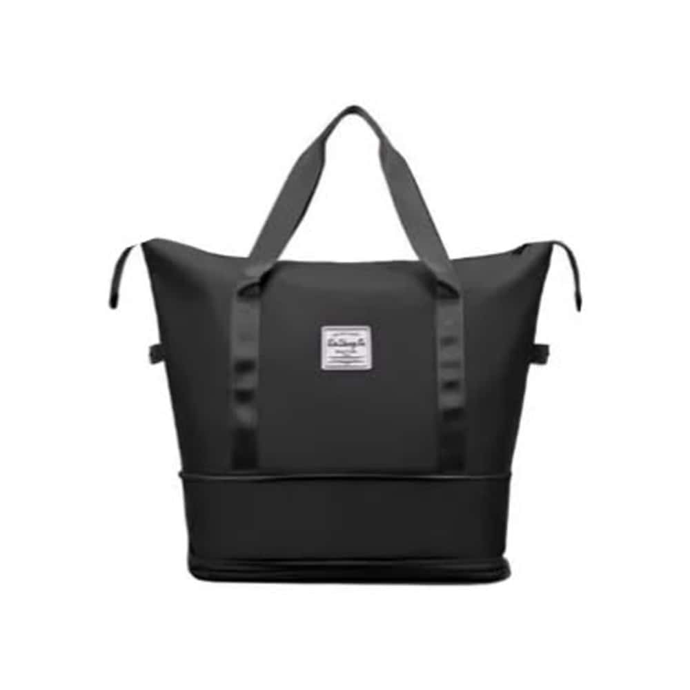 Bolso expandible color negro Fashion - Miniatura 2