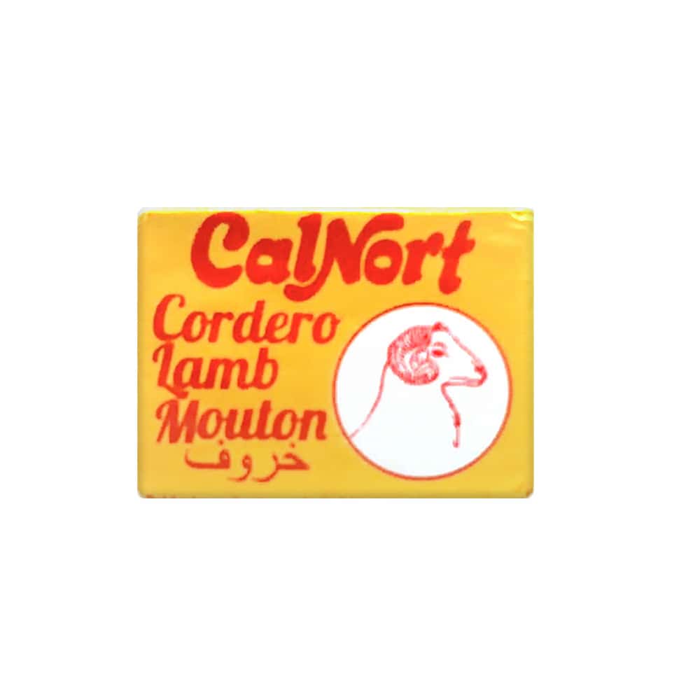 Cubo -pastilla- de caldo sabor cordero Calnort (10 g) - Miniatura 2