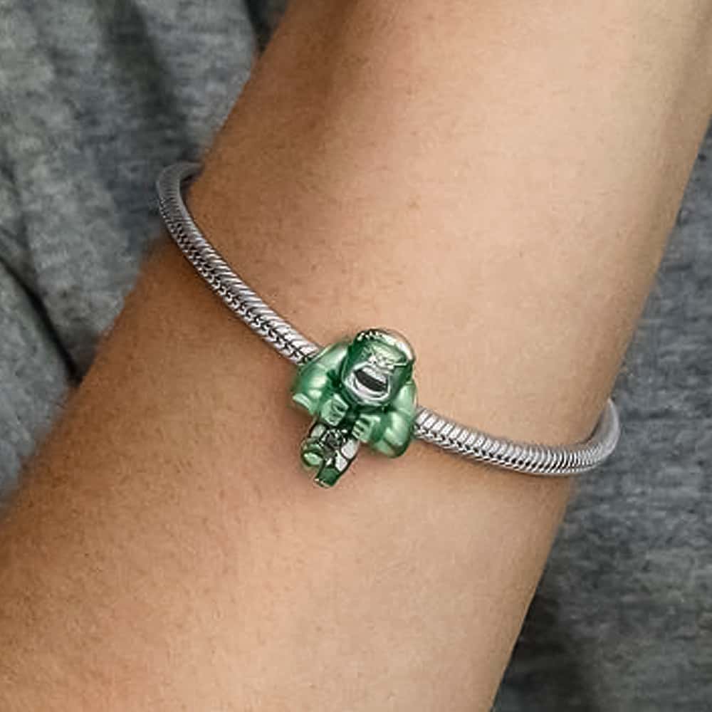 Charm de plata S925 estilo Pandora Hulk los Vengadores de Marvel - Miniatura 3