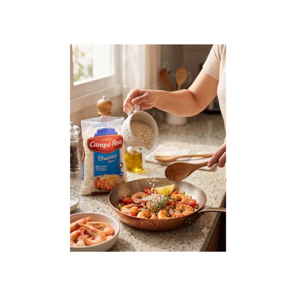Arroz blanco Campo Fino (1 kg / 2.2 lb) - Miniatura 4