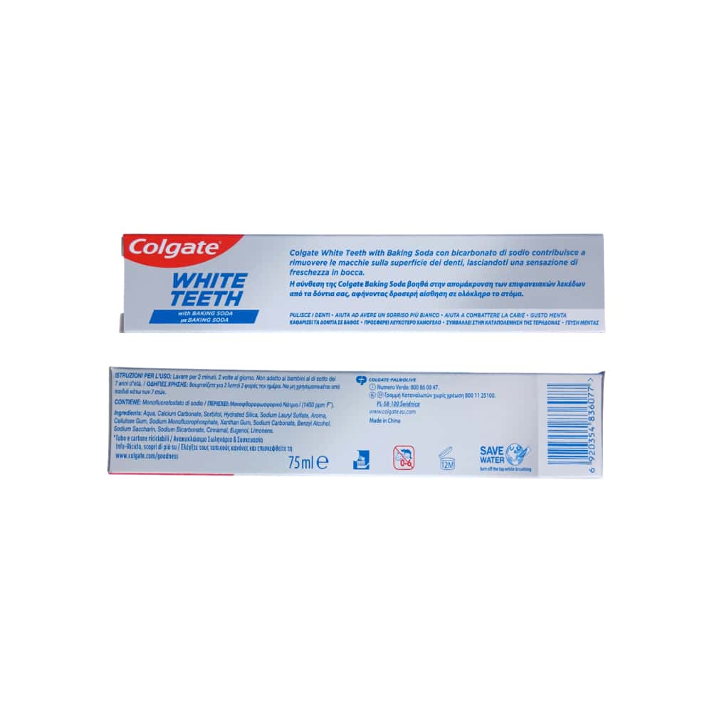 Pasta dental blanqueadora Colgate (75 ml) - Miniatura 3