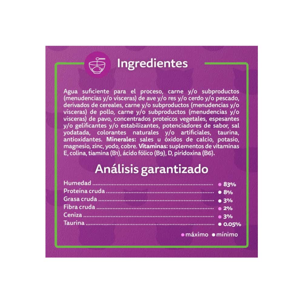Alimento para gato adulto de más de un año soufflé de pavo y pollo Whiskas (85 g / 2.99 oz) - Miniatura 5