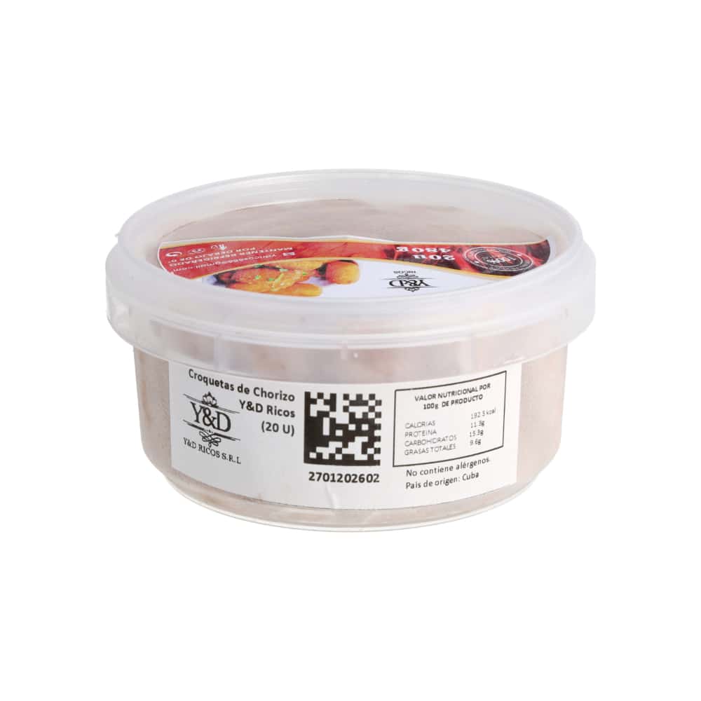 Croquetas de chorizo Y&D Ricos (480 g / 1.05 lb) - Miniatura 2