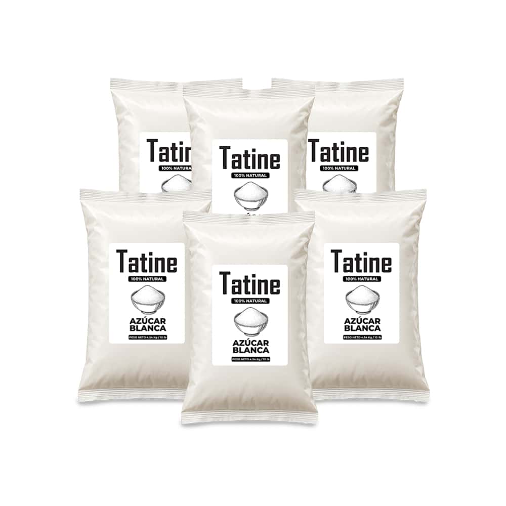 Azúcar blanca Tatine (6 x 5.54 kg / 10 lb) - Miniatura 1