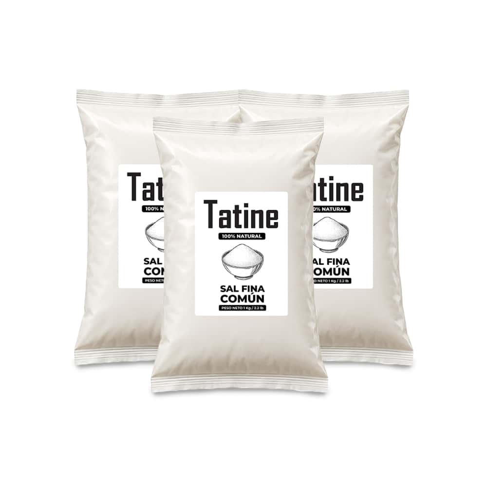 Sal fina común Tatine (3 x 1 kg / 2.2 lb) - Miniatura 1