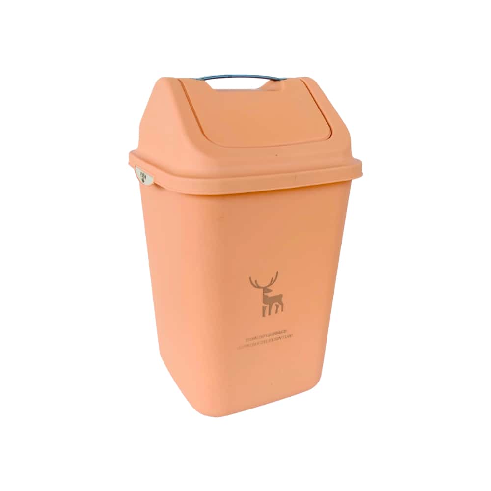 Cubo de basura portátil con tapa abatible Wastebin - Miniatura 2