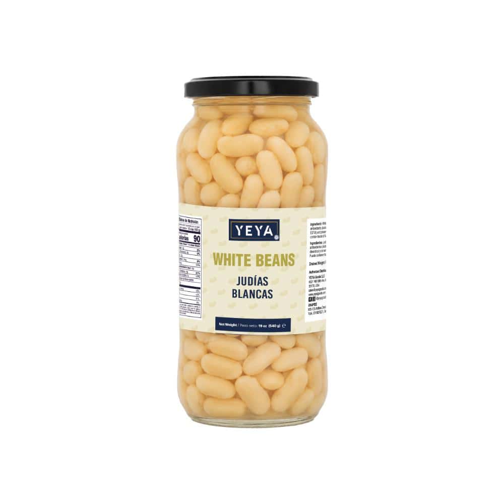 Judías blancas cocidas YEYA (540 g / 19 oz) - Miniatura 1