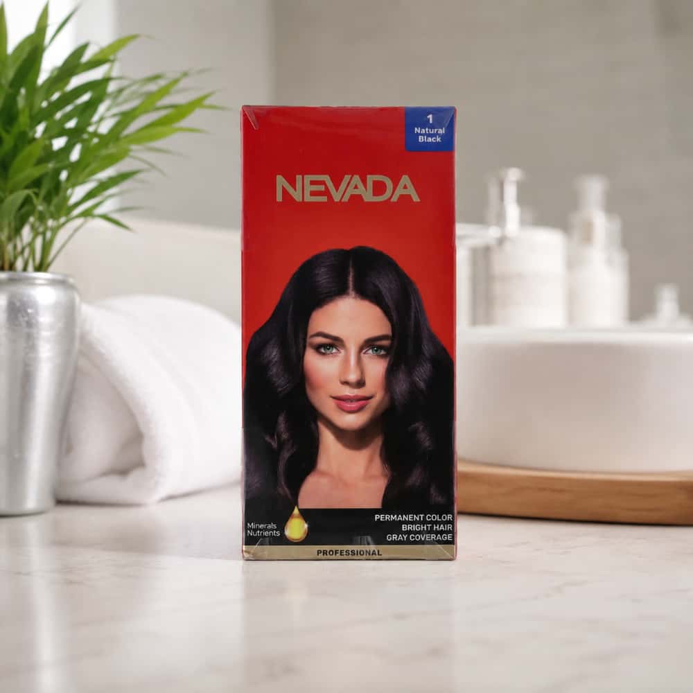 Tinte para el cabello #1 negro natural Nevada - Miniatura 5