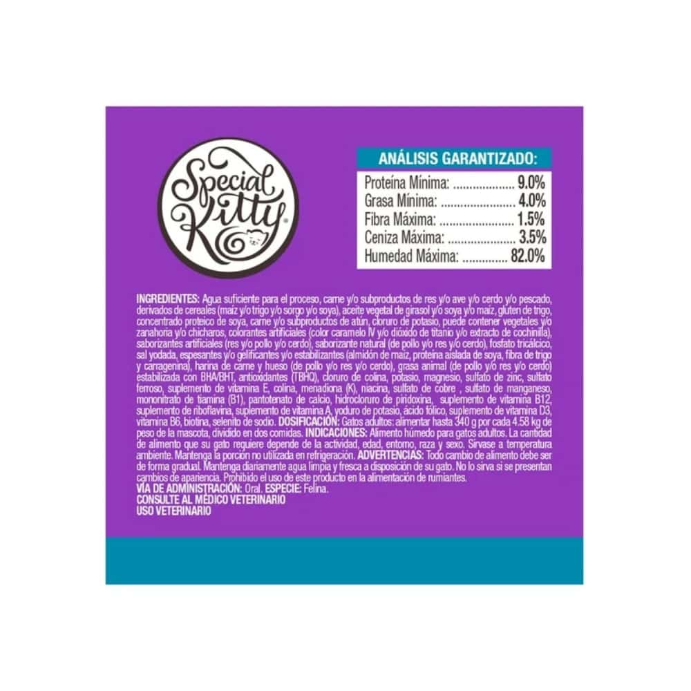 Alimento húmedo para gato adulto atún en filete Special Kitty (85 g / 3 oz) - Miniatura 2