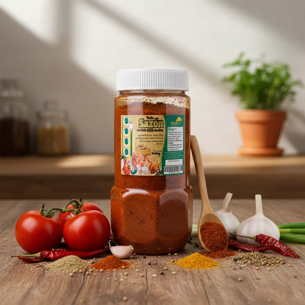 Todo sazón molido con aceite El Roble (500 g / 1.1 lb) - Miniatura 4
