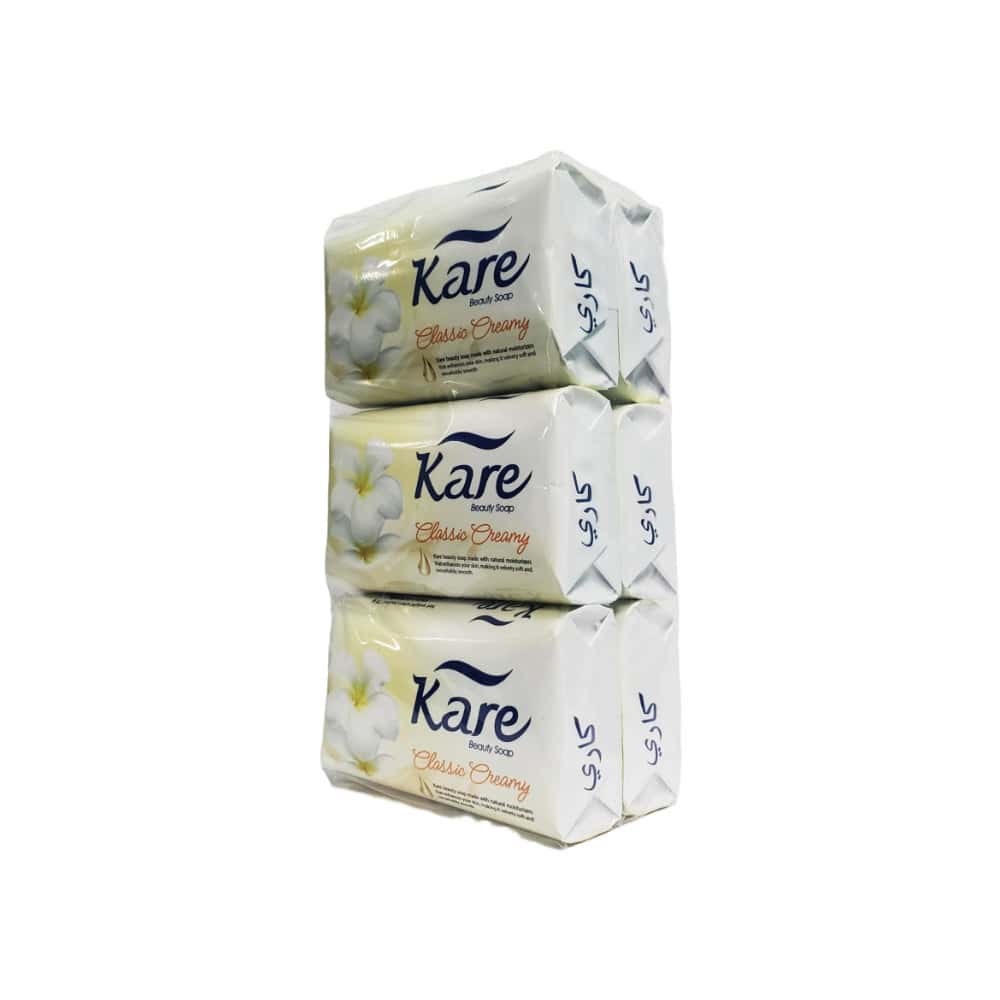 Jabón de tocador cremoso clásico Kare (6 x 75 g / 2.65 oz) - Miniatura 1