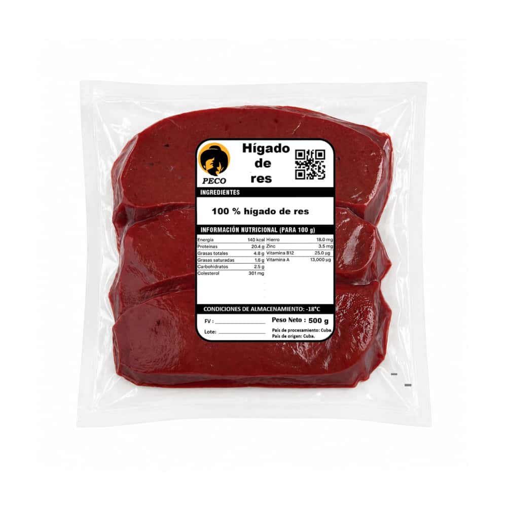 Hígado de res Peco (500 g / 1.1 lb) - Miniatura 2