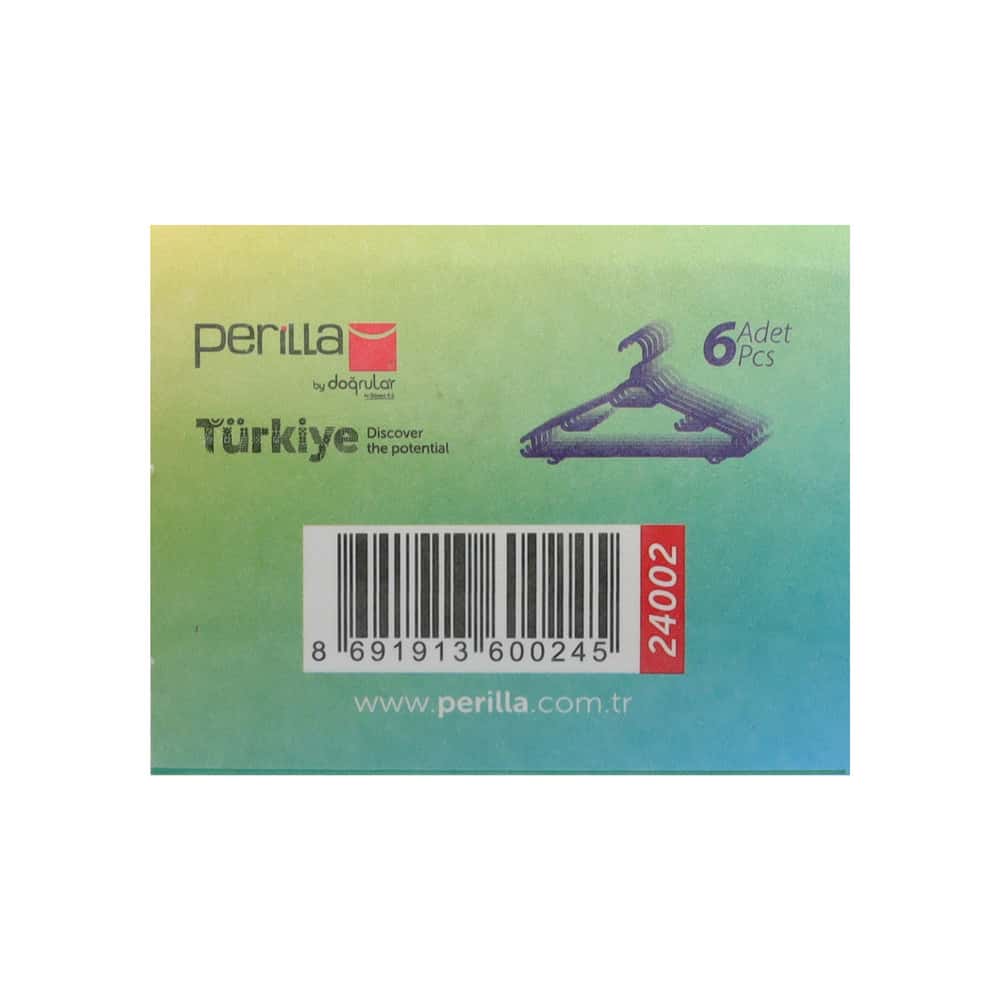 Set de 6 percheros para ropa Perilla - Miniatura 2
