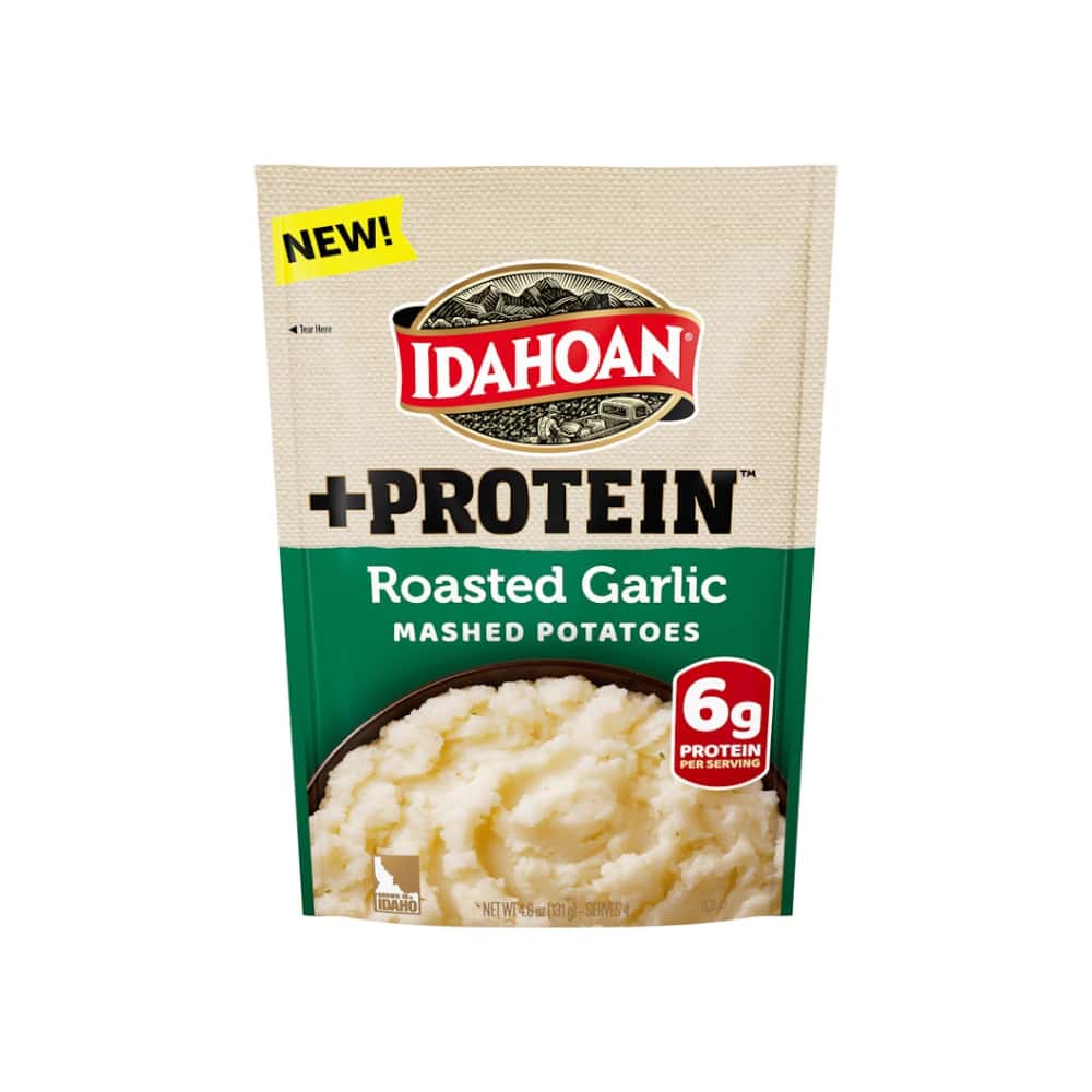 Puré de papas con ajo asado y proteína Idahoan (131 g / 4.6 oz) - Miniatura 1