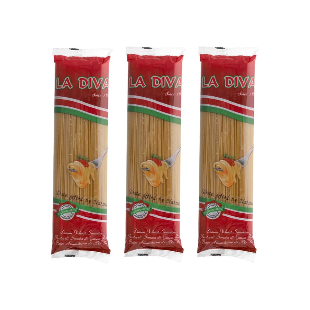 Espaguetis La Diva (3 x 500 g / 1.1 lb) - Miniatura 1