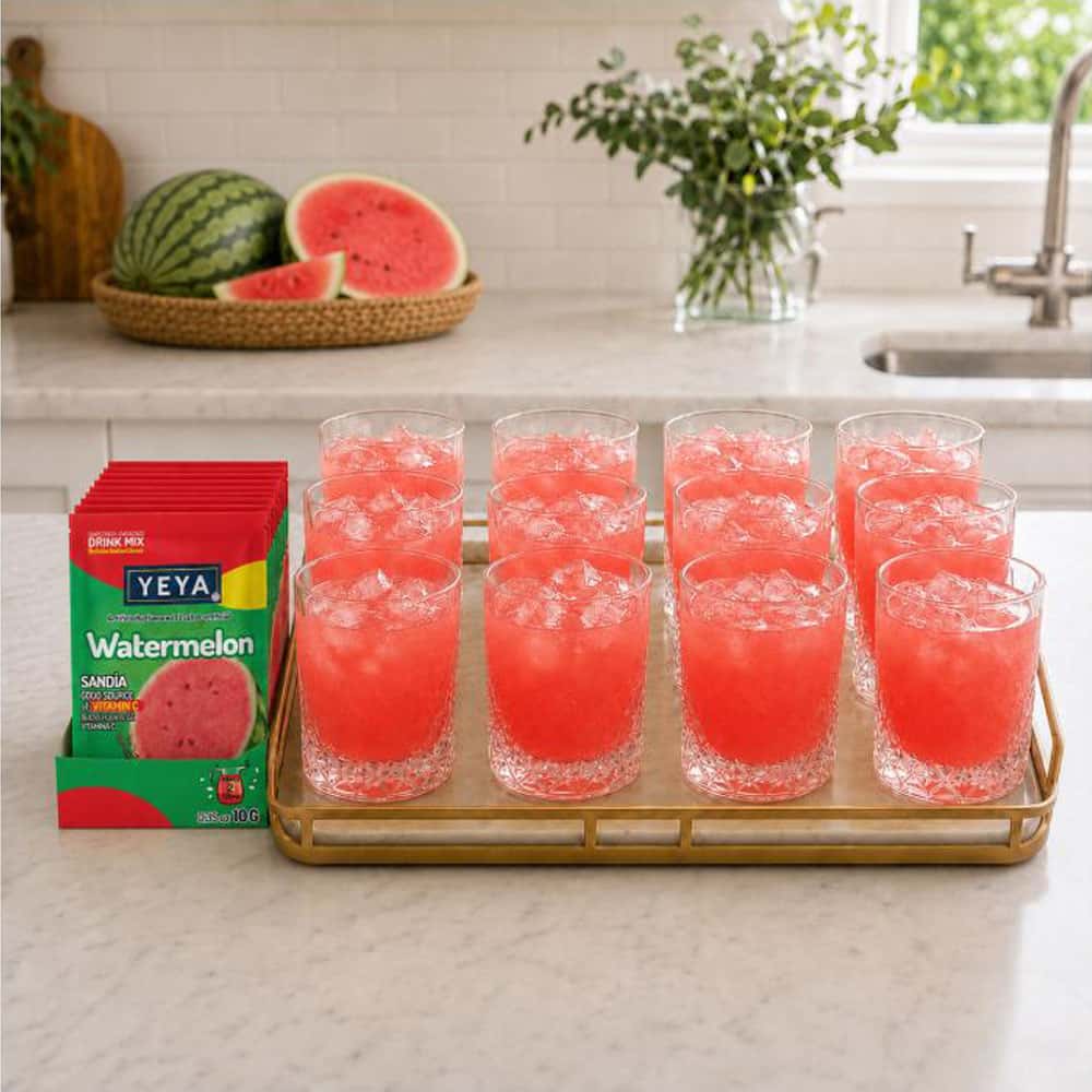 Refresco instantáneo sabor melón YEYA (26 x 10 g / 0.35 oz) - Miniatura 3