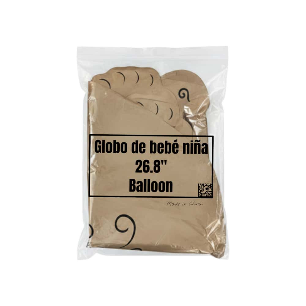 Globo de bebé niña 26.8 pulgadas Balloon - Miniatura 2