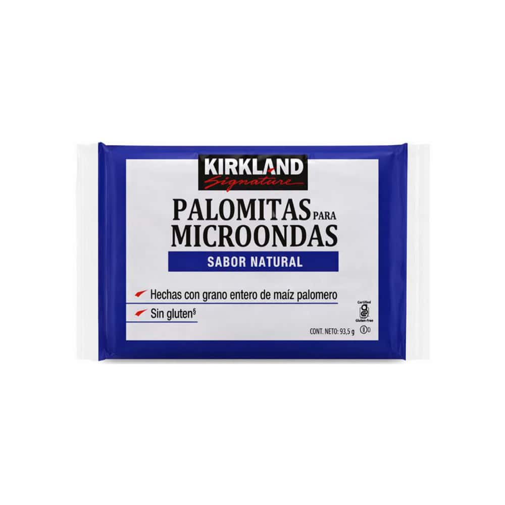 Palomitas de maíz sabor natural para microondas Kirkland (93.5 g / 3.29 oz) - Miniatura 3