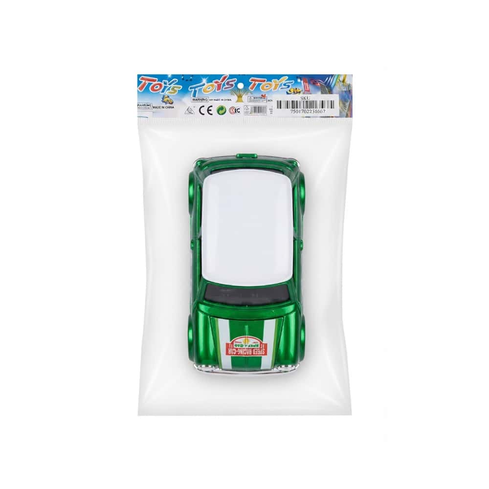 Carro clásico de juguete Mini Cooper verde y blanco Toys - Miniatura 3