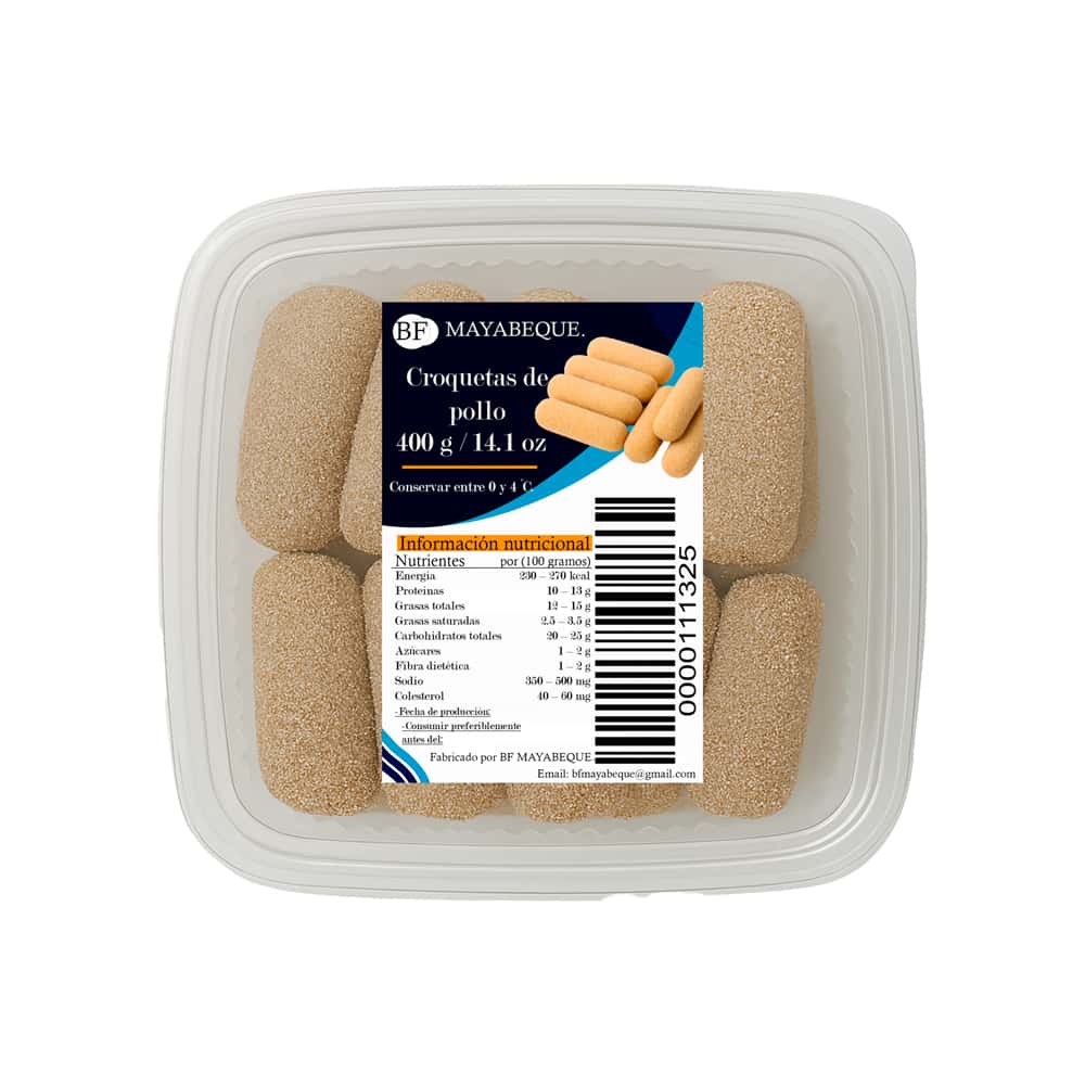 Croquetas de pollo BF Mayabeque (400 g / 14.1 oz) - Miniatura 4