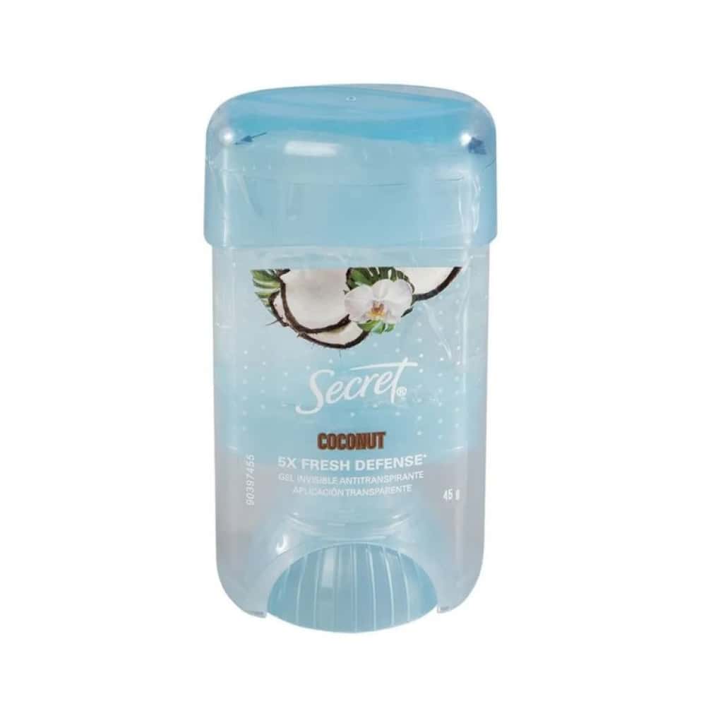 Desodorante en gel antitranspirante aroma a coco para mujer Secret (45 g / 1.59 oz) - Miniatura 2