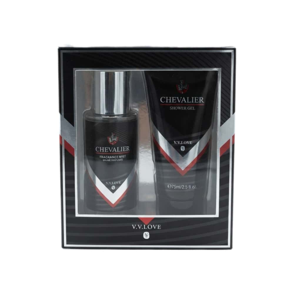 Kit de perfume y gel de ducha para hombre Chevalier V.V.Love - Miniatura 1
