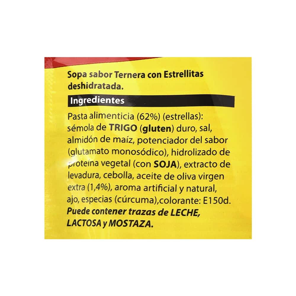 Sopa sabor ternera con estrellitas Aldaketa (66 g / 2.33 oz) - Miniatura 3