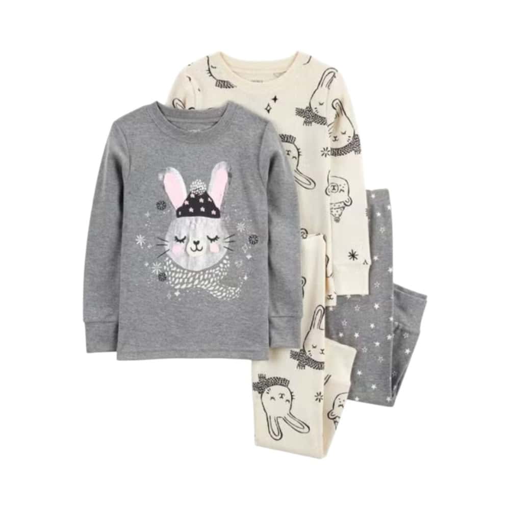 Pijama para bebé de 4 piezas Carter's (Talla 24 M) - Miniatura 1