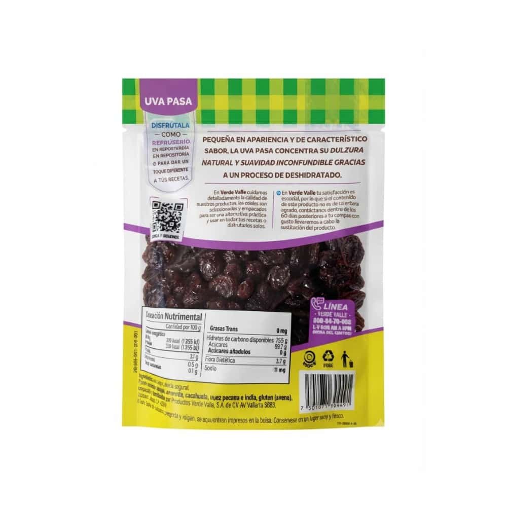 Uva pasa Verde Valle (100 g / 3.53 oz) - Miniatura 2