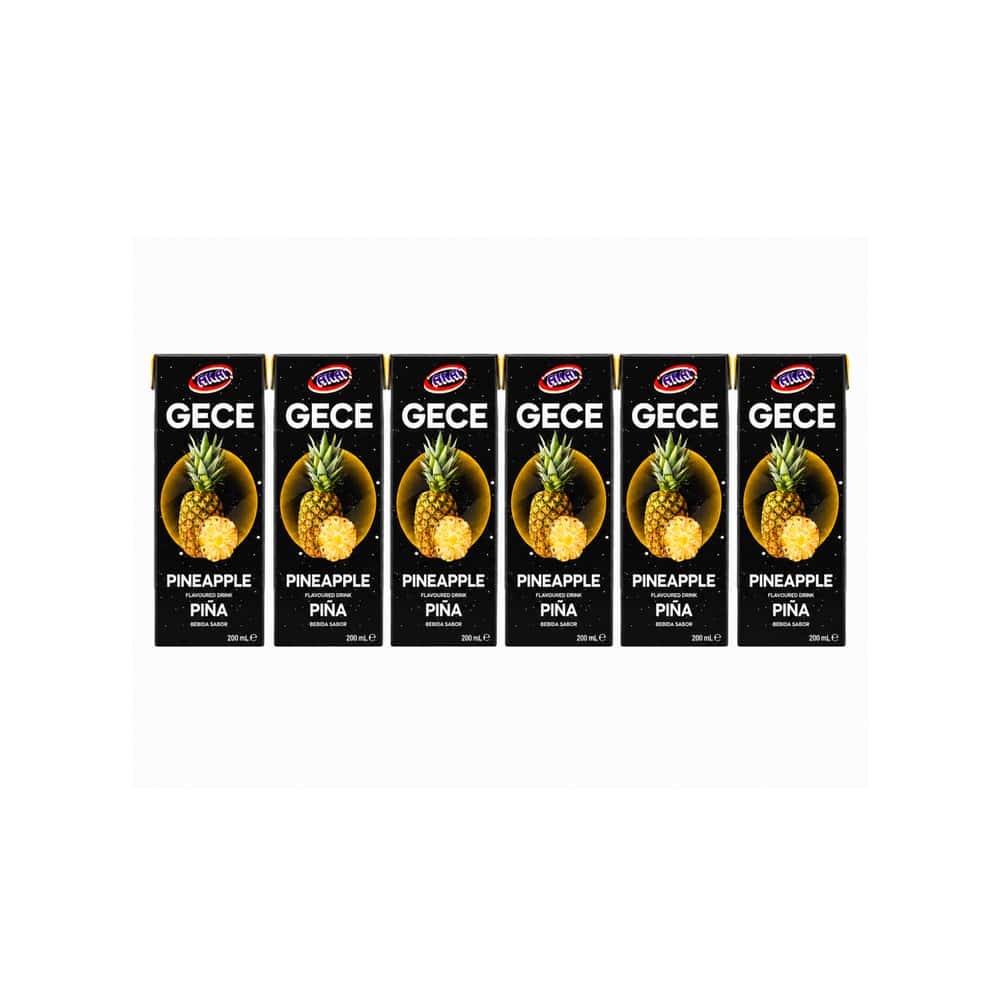 Bebida sabor piña Gece (6 x 200 ml) - Miniatura 1