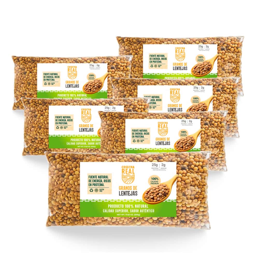 Lentejas Cosecha Real (6 x 500 g / 1.1 lb) - Miniatura 1