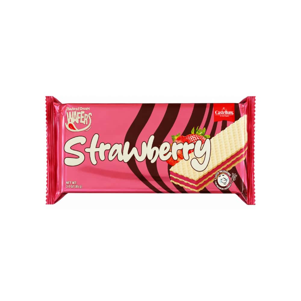 Sorbeto de vainilla con crema de fresa Castellum (85 g / 3.oz) - Miniatura 1