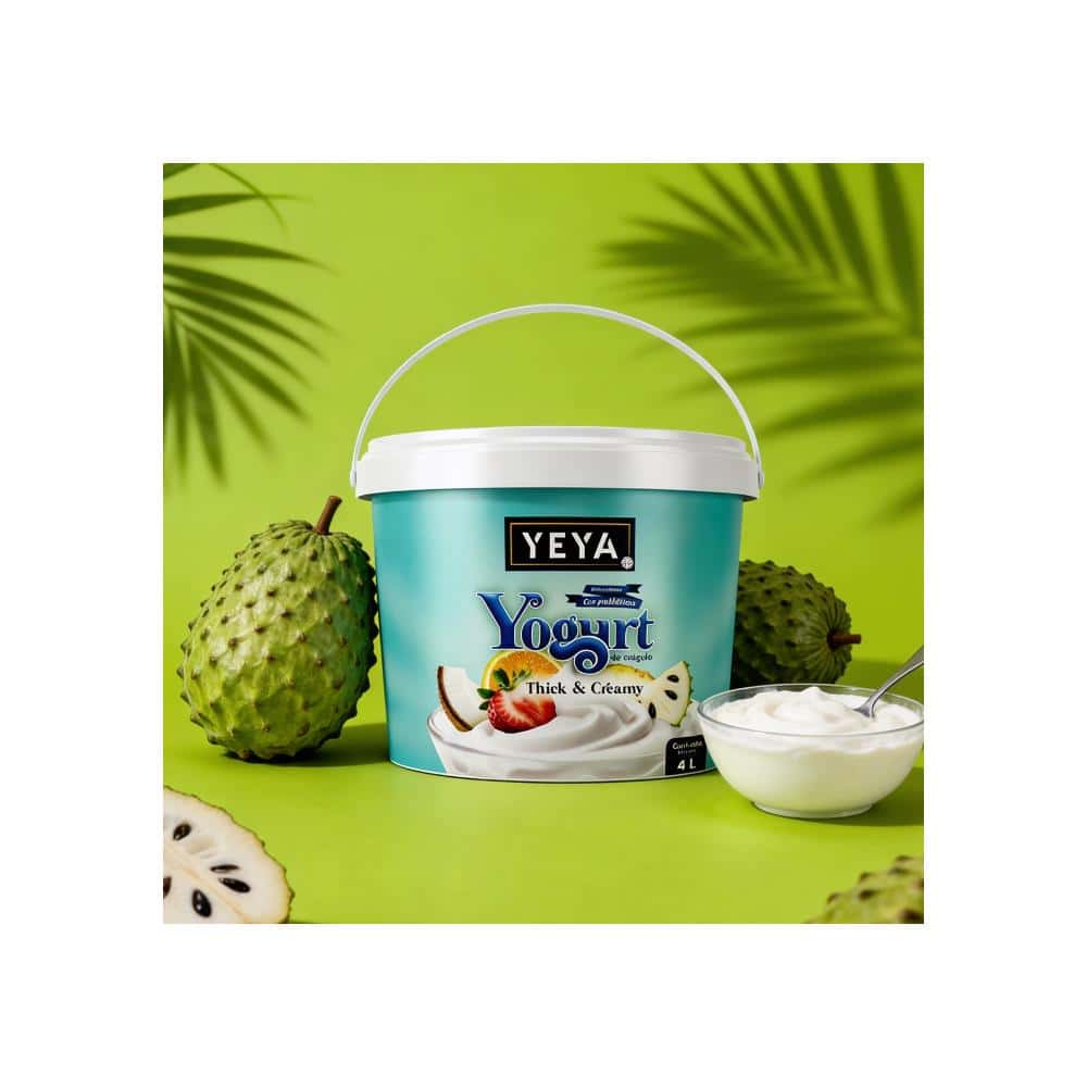 Yogurt de guanábana con probióticos YEYA (4 L) - Miniatura 5