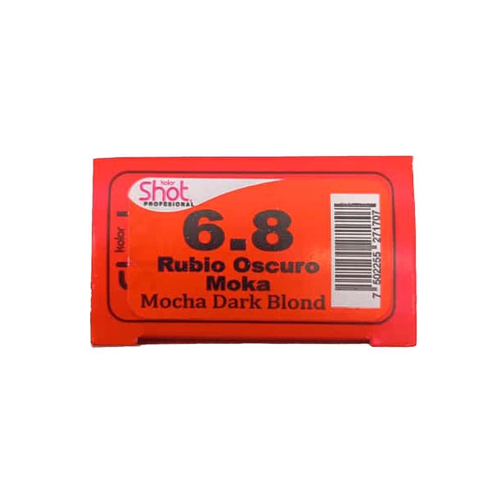 Tinte en crema rubio oscuro moka 6.8 Kolor Shot (90 g / 3.17 oz) - Miniatura 7