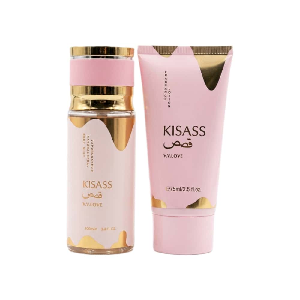 Kit de colonia y crema para mujer mujer Kisass Mist V.V.Love - Miniatura 1