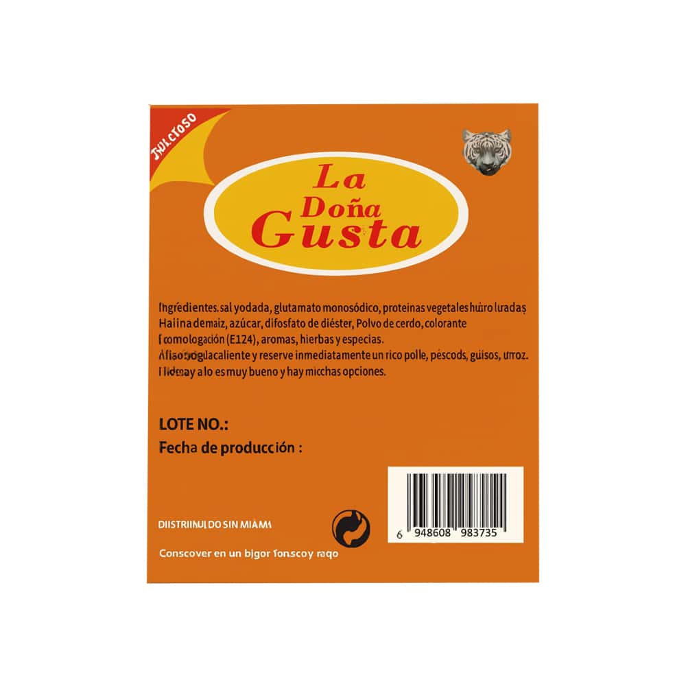 Caldo sabor tocino La Doña Gusta (7 g) - Miniatura 2