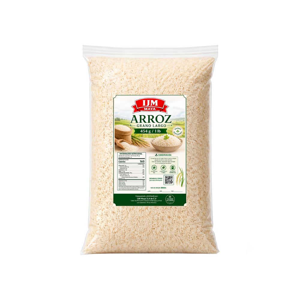 Arroz grano largo IJM Maya (454 g / 1 lb) - Miniatura 1