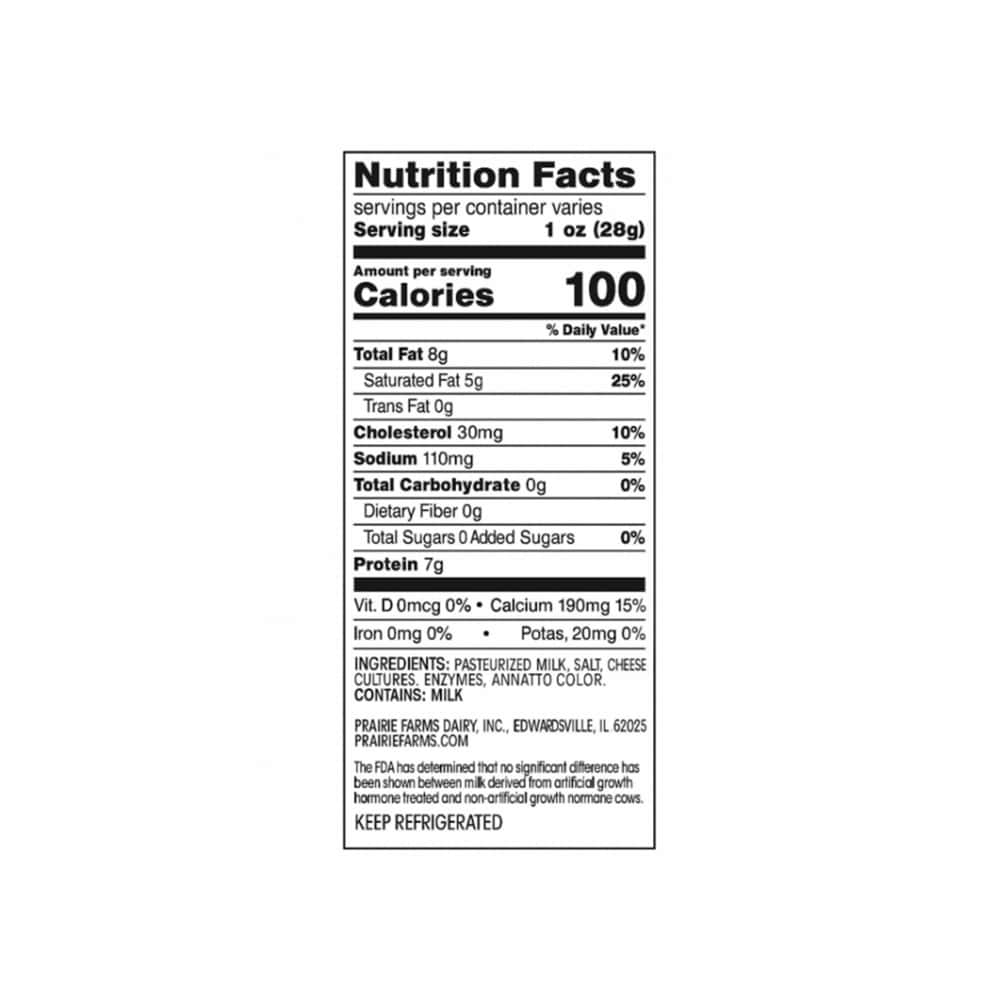 Queso tipo gouda Prairie Farms (2 x 2.7 kg / 5.95 lb) - Miniatura 3