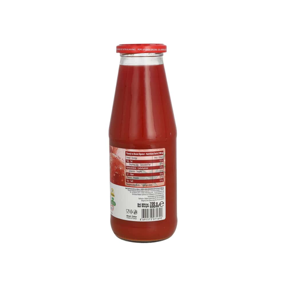 Salsa de tomate Burcu (700 g / 1.54 lb) - Miniatura 2