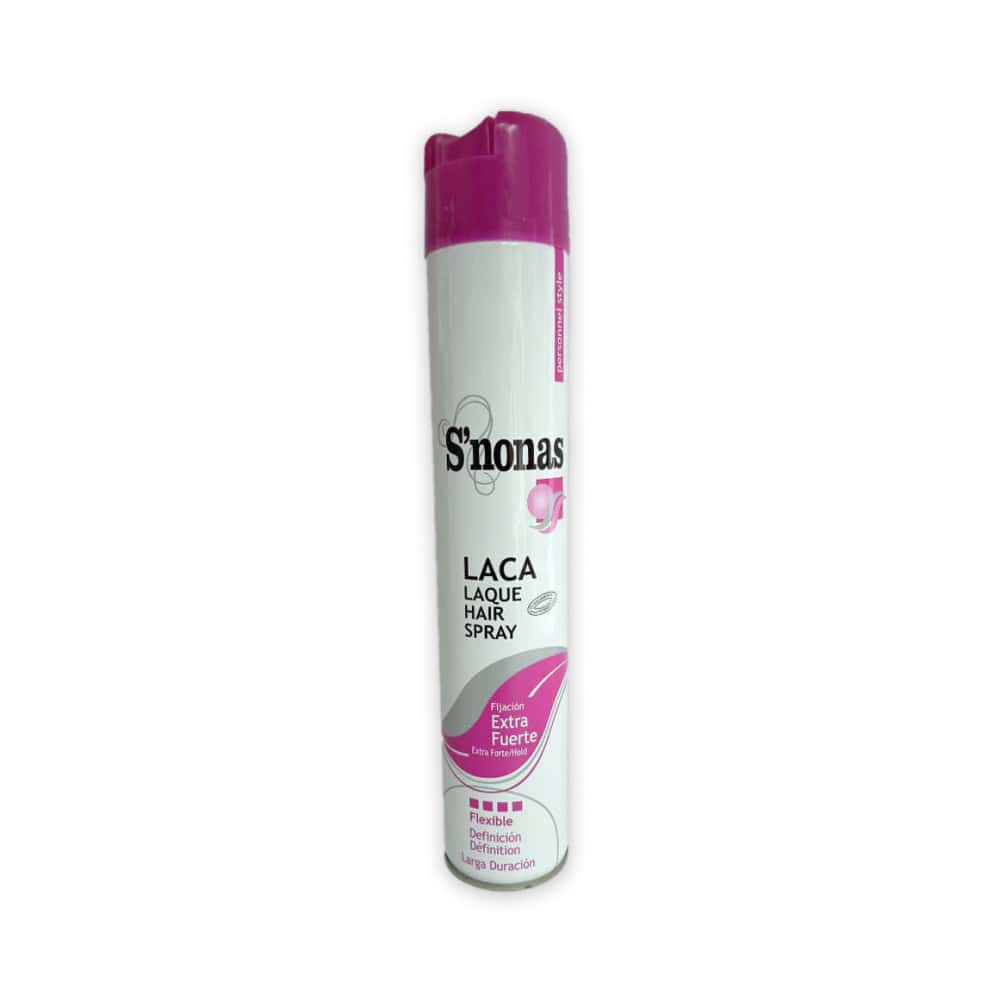 Laca spray extra fuerte S'nonas (400 ml / 13.53 oz) - Miniatura 1