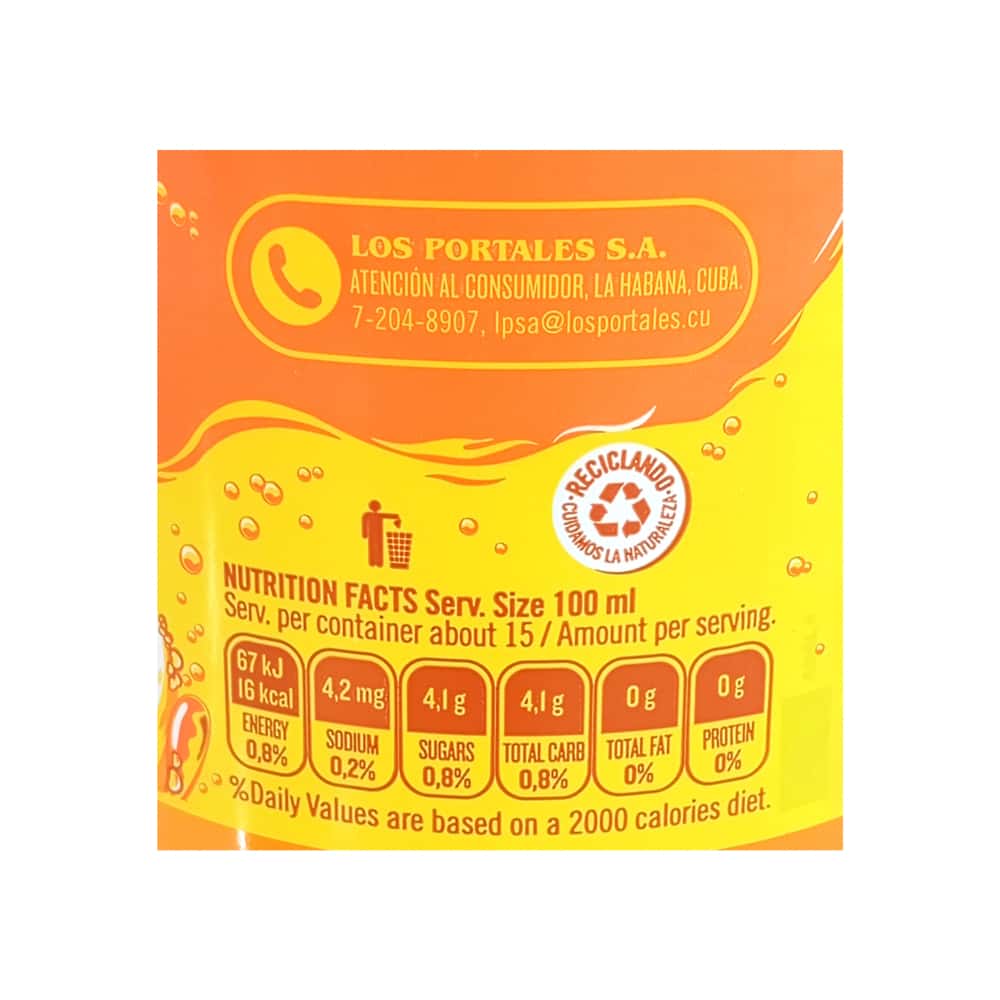 Refresco sabor naranja Ciego Montero (1500 ml) - Miniatura 10