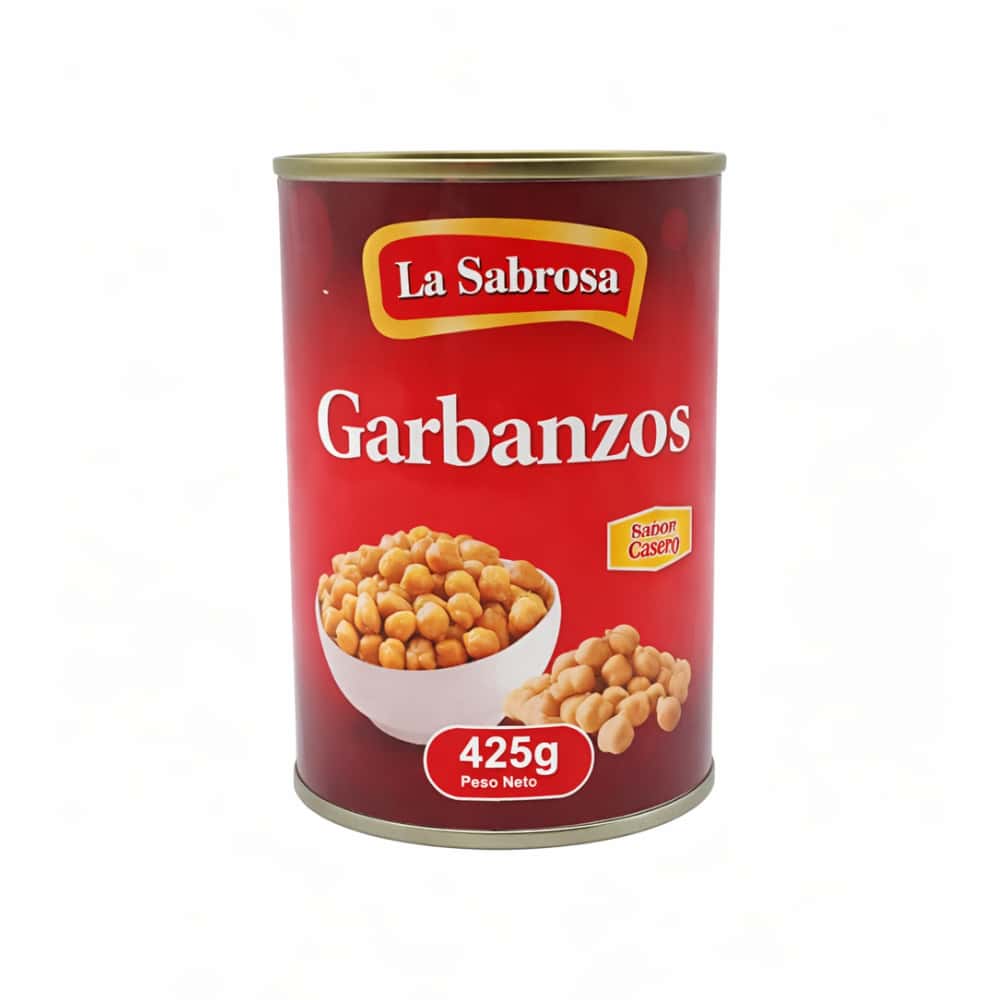 Garbanzos enlatados La Sabrosa (425 g / 14.99 oz) - Miniatura 1