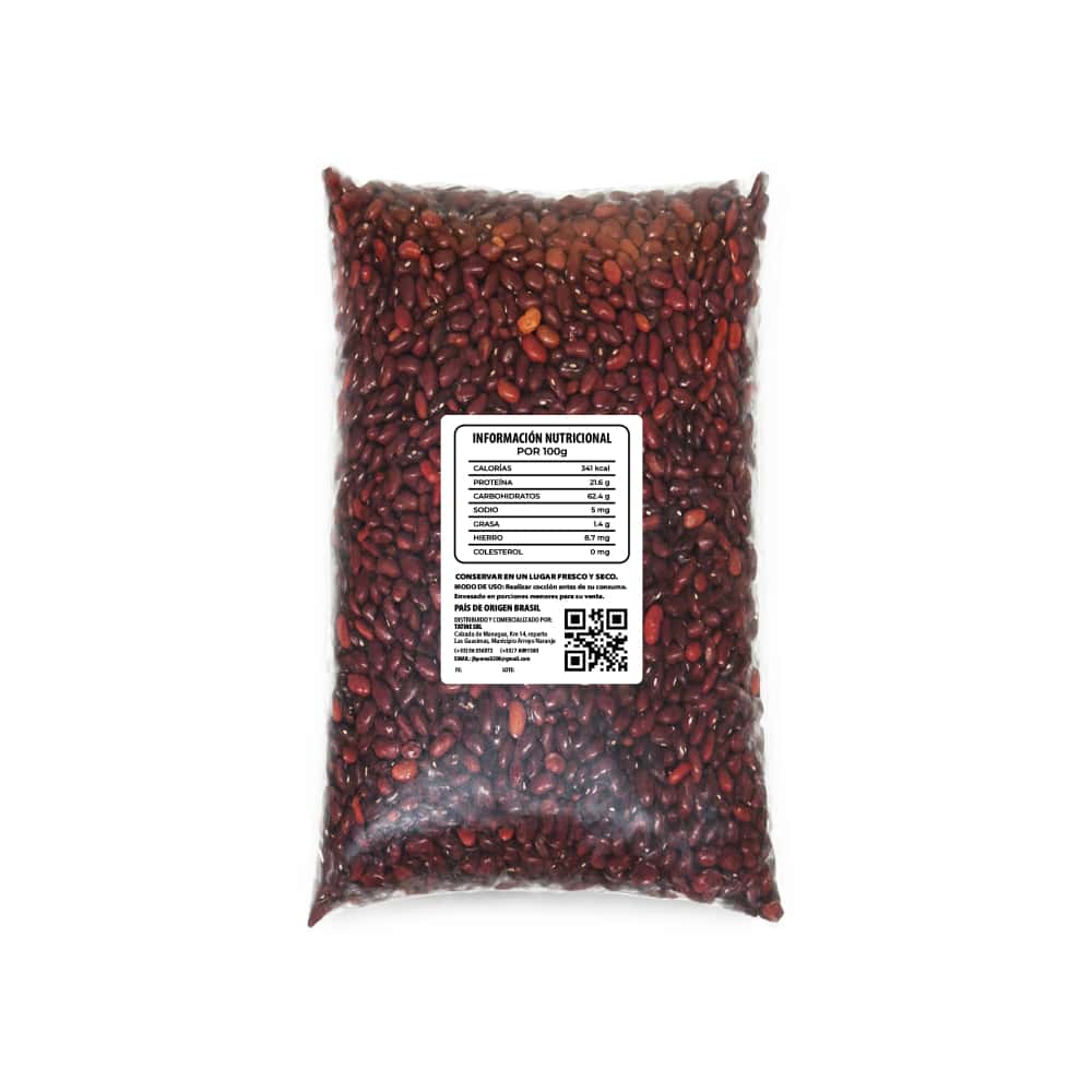 Frijoles colorados Campo Vivo (5 x 454 g / 1 lb) - Miniatura 3