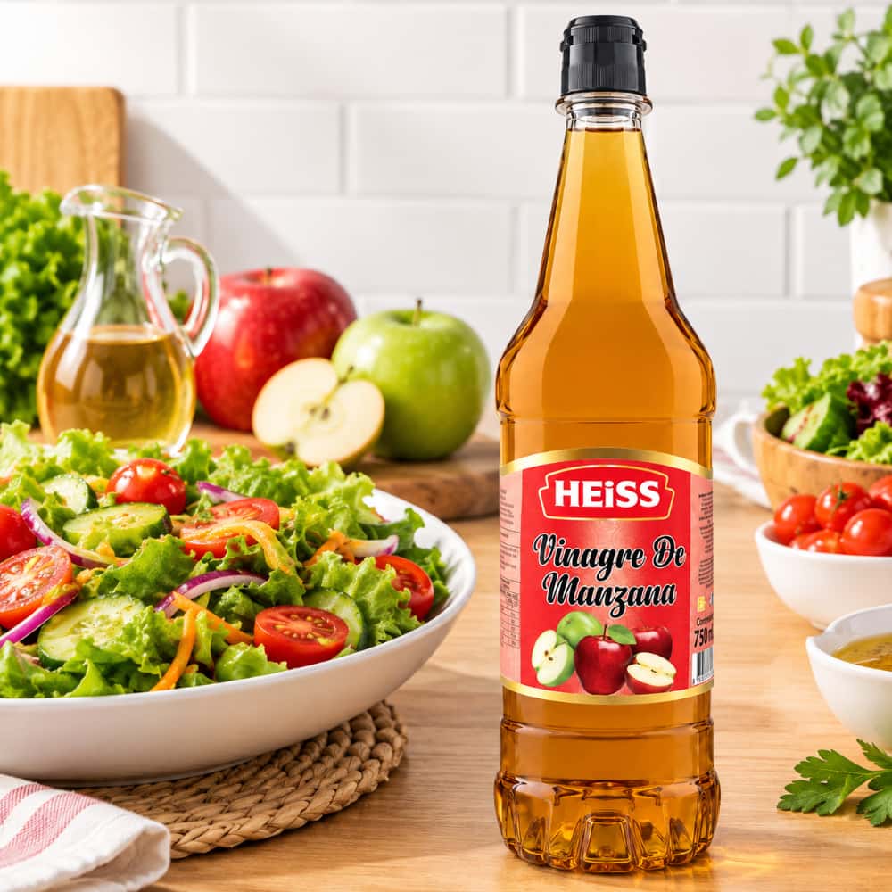 Vinagre de manzana Heiss (750 ml) - Miniatura 4